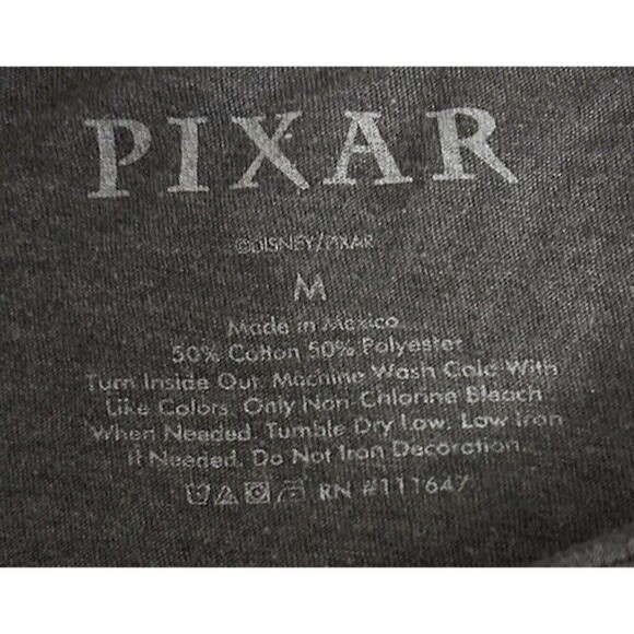 Pixar Toy Story Aliens Remix Shirt Men's Medium Gray Short Sleeve T Shirt - Picture 5 of 6